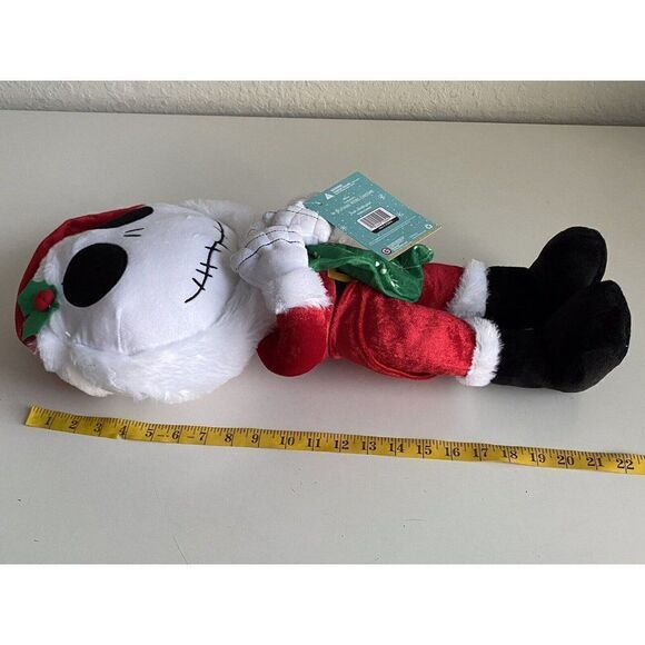 Disney Jack Skellington Nightmare Before Christmas Porch Greeter Santa Claus NEW - Picture 9 of 9